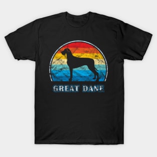 Great Dane Vintage Design Dog T-Shirt